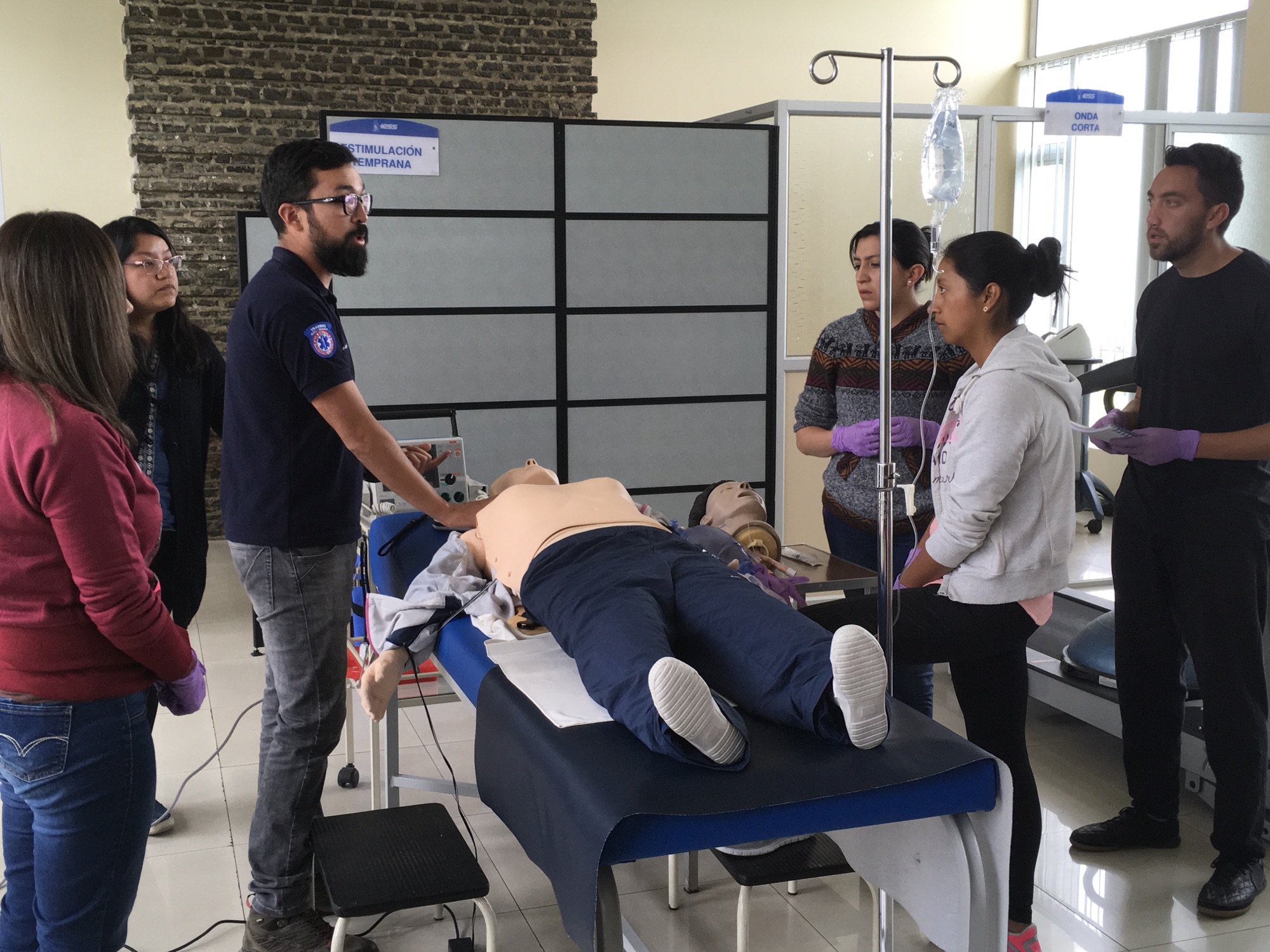 Práctica real del curso ACLS en BIOSER, imagen 2